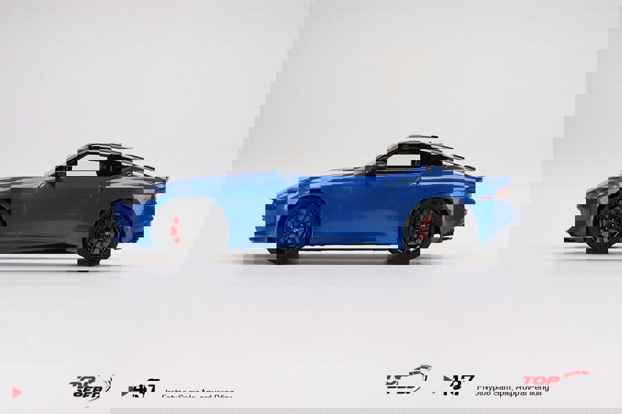 TSM Nissan Z Performance 2023 Seiran Blue LHD 1:18 Scale TSM TS0437