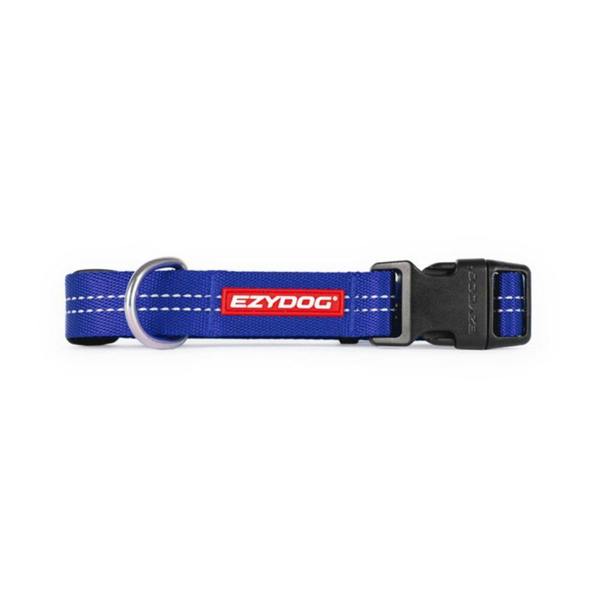 EzyDog Essential Adjustable Dog Collar in Blue