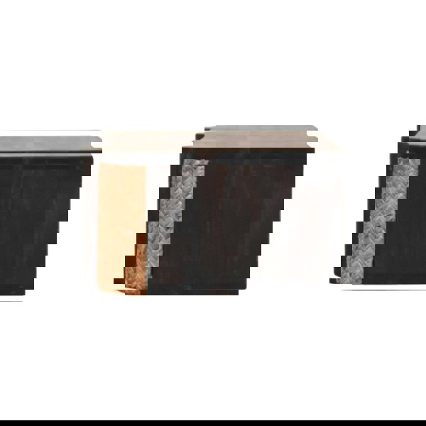 Artisan Furniture Solid Wood Rattan Curve Wall-Mounted Drawer