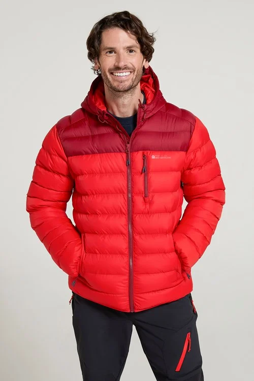 Mountain Warehouse Mens Link Padded Jacket - Red