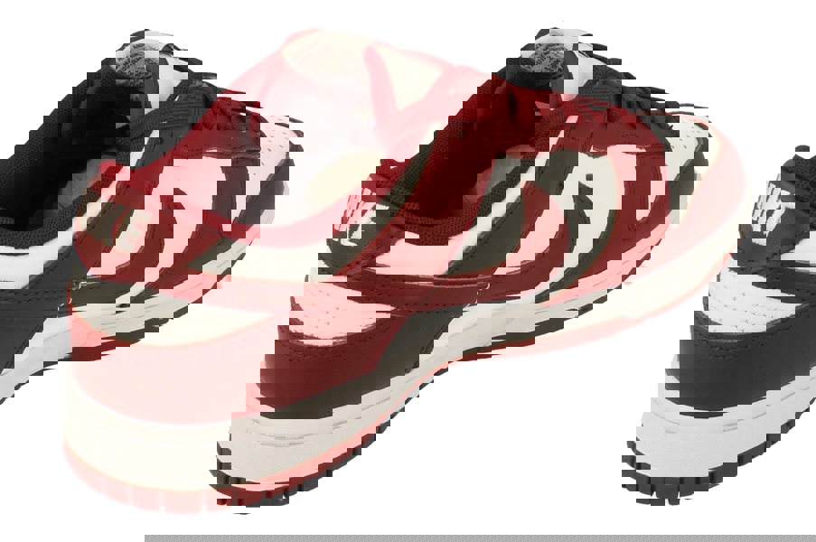 Nike Dunk Low Retro Mens Trainers Dd1391 601 - Team Red White 601 - Photo 2