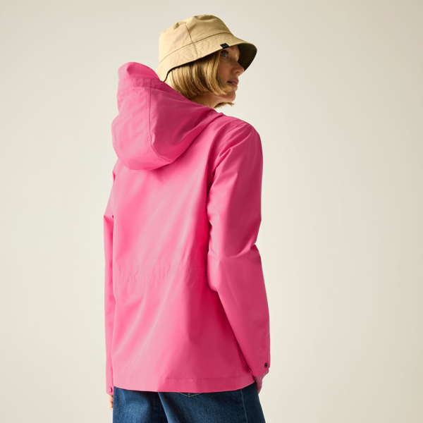 Regatta Womens Bayletta Grid Distress Waterproof Jacket - Pink Lemonade