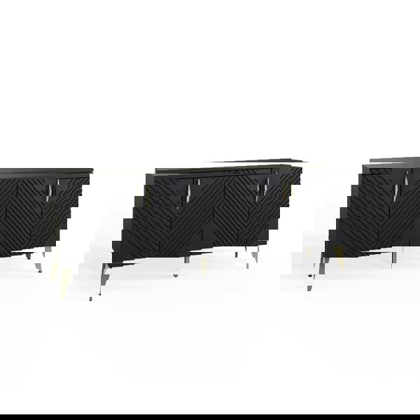 Frank Olsen AVA 1500 TV cabinet Midnight Black