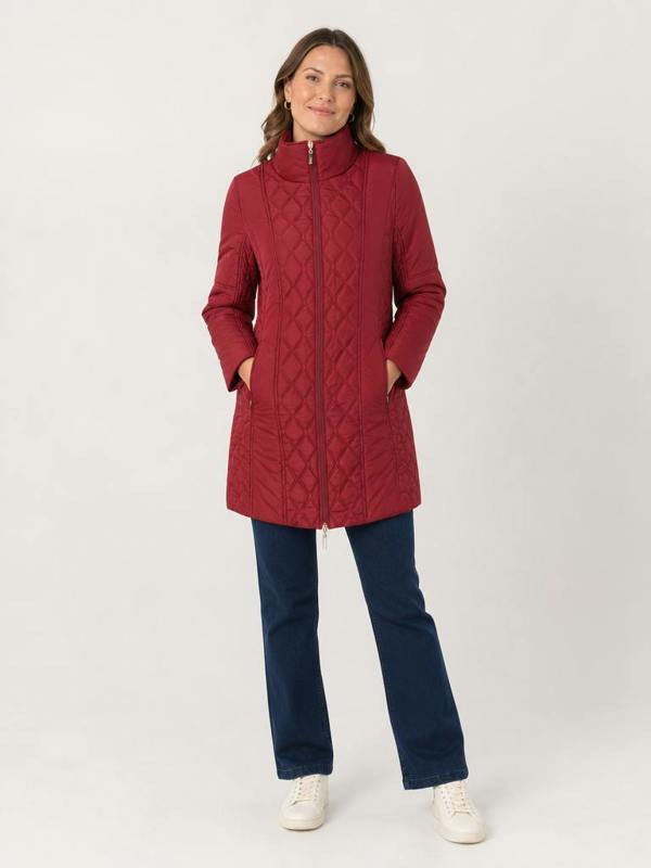 TIGI Diamond Quilt Coat