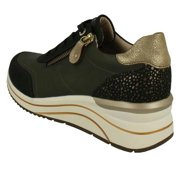 Remonte Ladies Remonte Wedge Trainer D0T00
