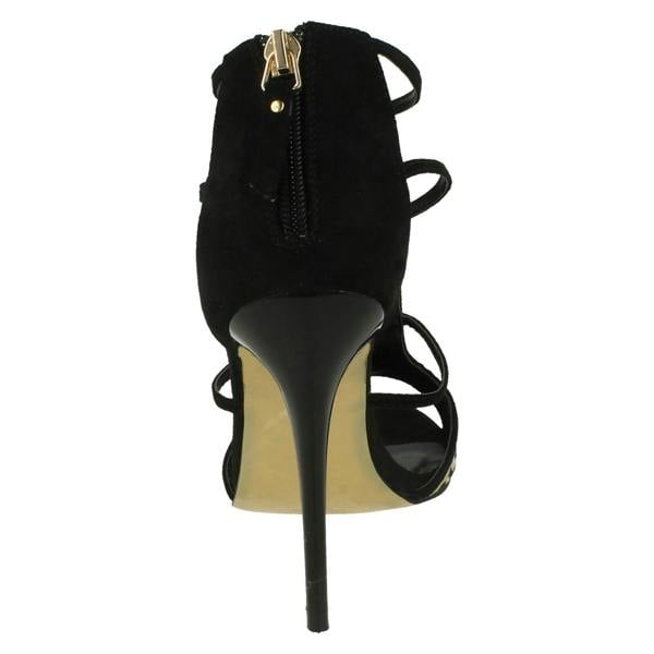 Anne Michelle Ladies Anne Michelle Ankle Heel With Zip Fastening