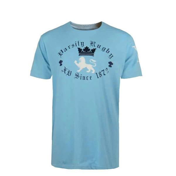 Vintage-Varsity-Rugby-T-Shirt-Retro-Sky-front