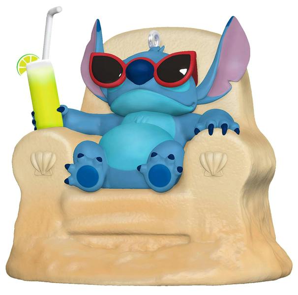 Disney: Lilo & Stitch Hallmark Keepsake -  Sun Kissed Stitch Christmas Tree Ornament