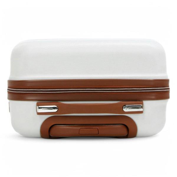 Snowball Hard Shell Cabin 55 x 36 x 20 cm ABS Suitcase Luggage Suitable for Easyjet, Ryanair