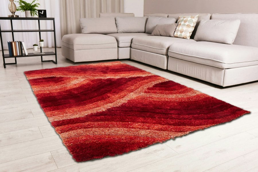 DS Living ULTRA PLUSH WAVE RED