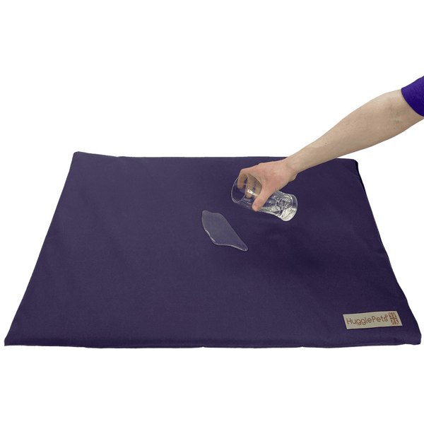 HugglePets Waterproof Dog Mat Cushion - Purple