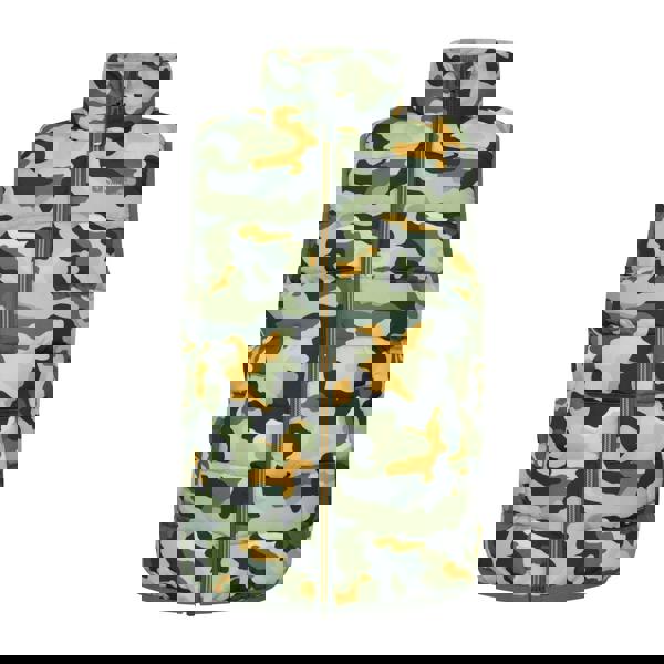 Mountain Warehouse Childrens/Kids Rocko Camo Padded Gilet - Dark Khaki