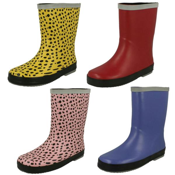 Clarks Childrens Clarks Wellington Boots Tarri Splash