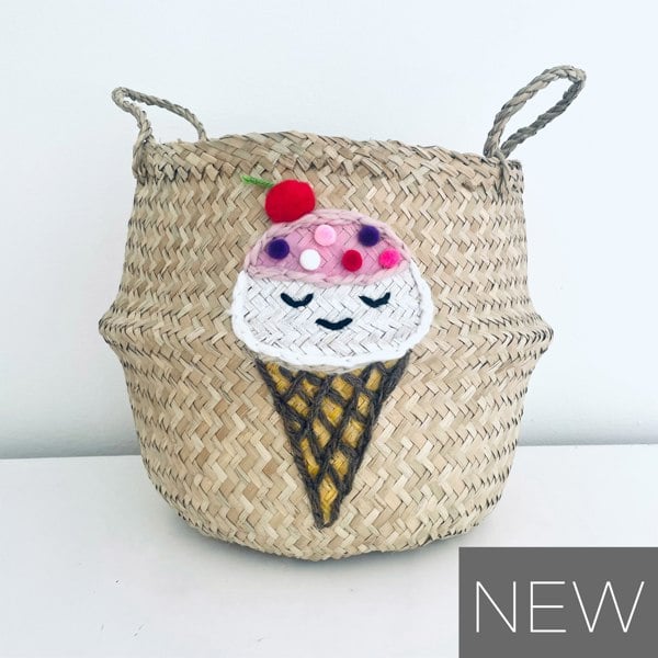 Bellybambino Ice cream basket - Large