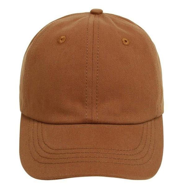 Anniou UPF 50+ Kids Cotton Baseball Cap - Brick Orange