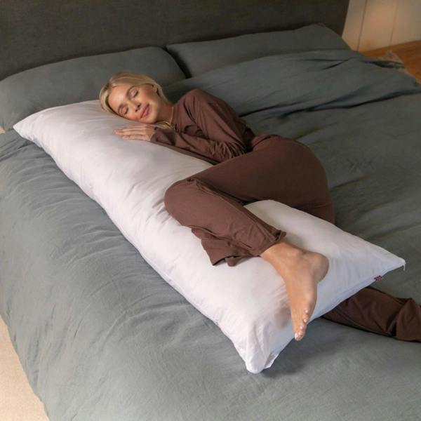 Putnams Wool Body Pillow - Side Sleep & Pregnancy