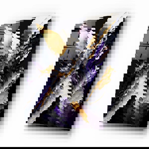 Abstract Glass Wall Art 5 - Artchi