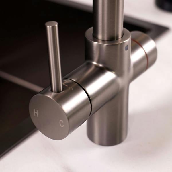 Impromta 4 in 1 Biometric Boiling Water Tap | Gun Metal Finish