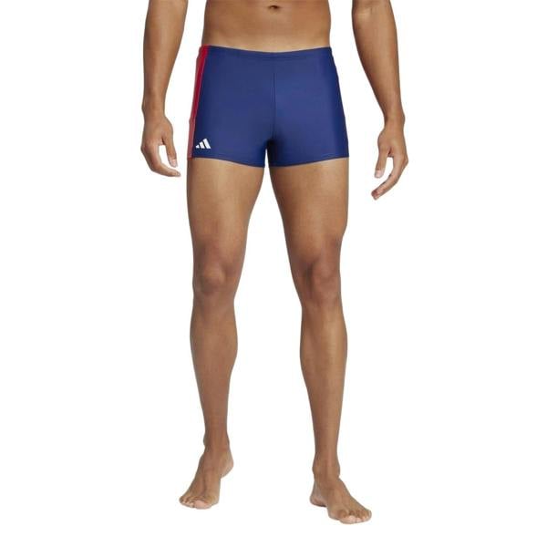 Adidas Mens Swim Shorts - Blue/Red - 