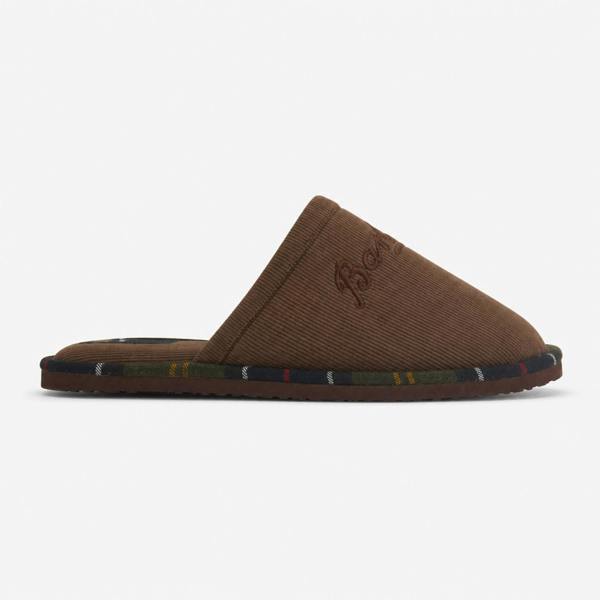 Barbour EVERLEE Mules   in  Dark Brown