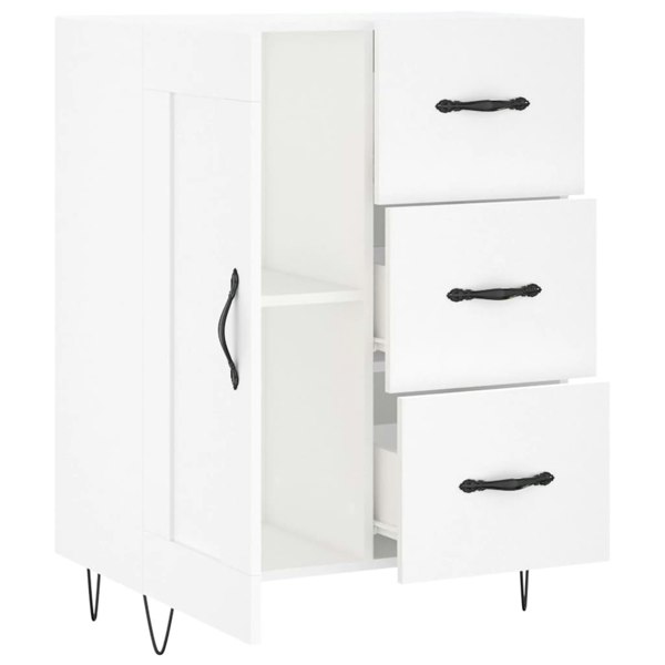 Berkfield Sideboard White 69.5x34x90 cm Engineered Wood