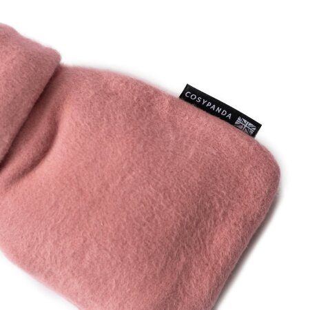 CosyPanda Mini Pink Organic Cotton Hot Water Bottle