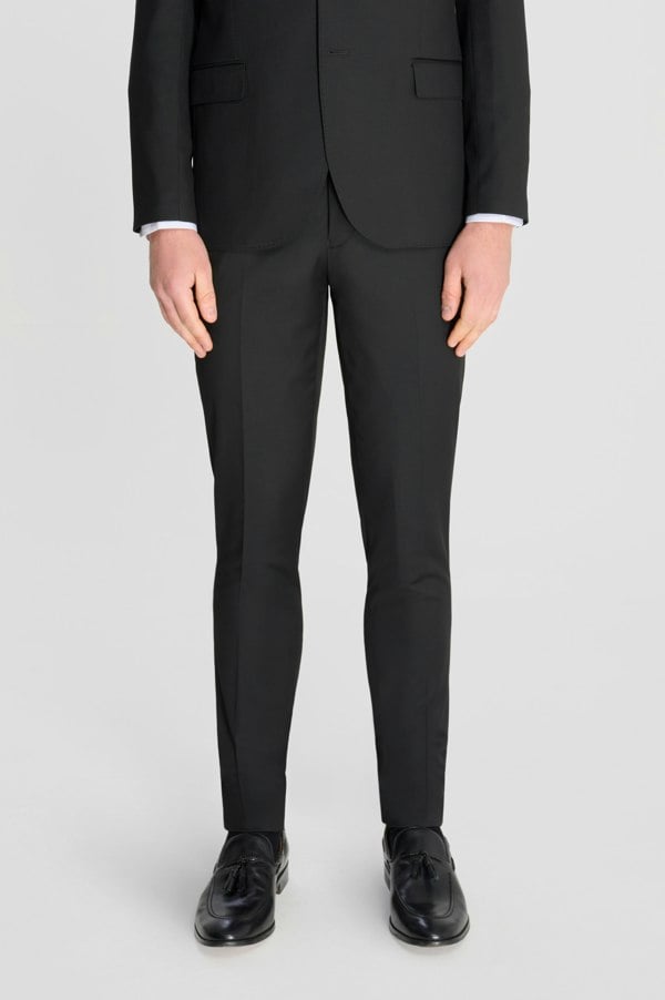 Carter & Jones Edina Plain Trousers in Black