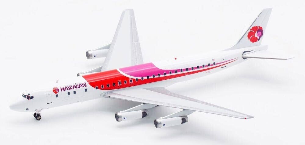 MCSlots Hawaiian DC-8-62H N1807 With Stand Limited 1:200 Inflight200 IF862HS0823