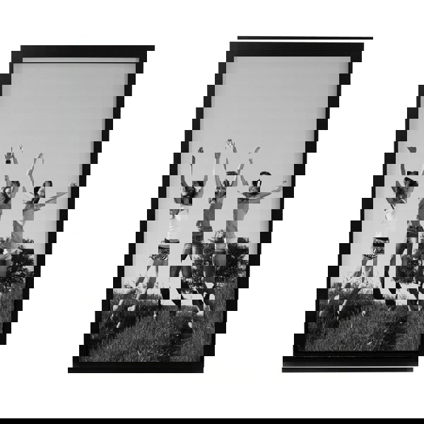 Personalised Memento Company Personalised Photo Upload Black Poster Frame