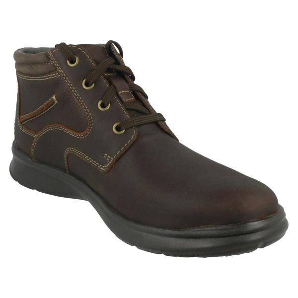 Clarks Mens Clarks Casual Lace Up Ankle Boots Cotrell Rise