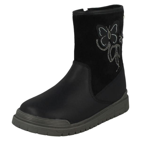 Start-rite Girls Startrite Aqua-Rite Butterfly Detailed Boots Tidal