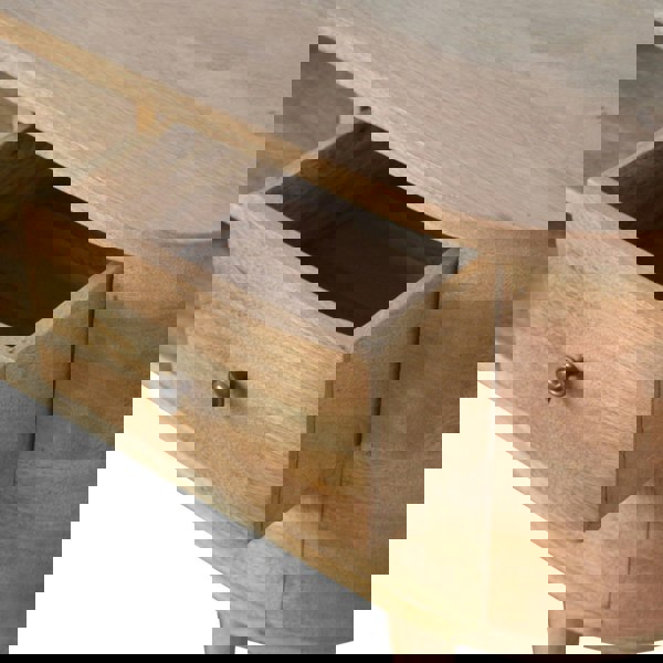 Artisan Furniture Solid Wood Rounded Entertainment Unit