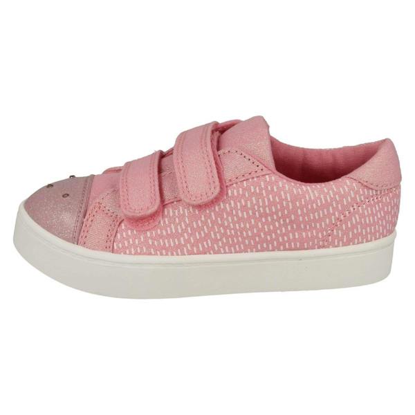 Clarks Girls Clarks Casual Canvas Shoes Pattie Lola