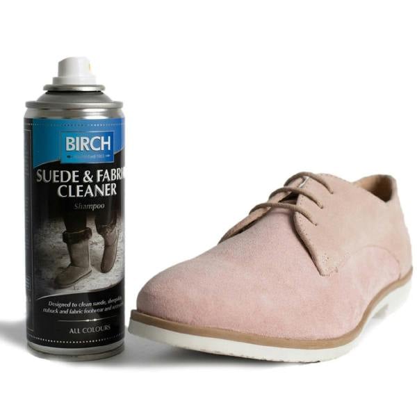 BIRCH Suede & Fabric Foam Cleaner - Aerosol for Delicate Materials 200ml