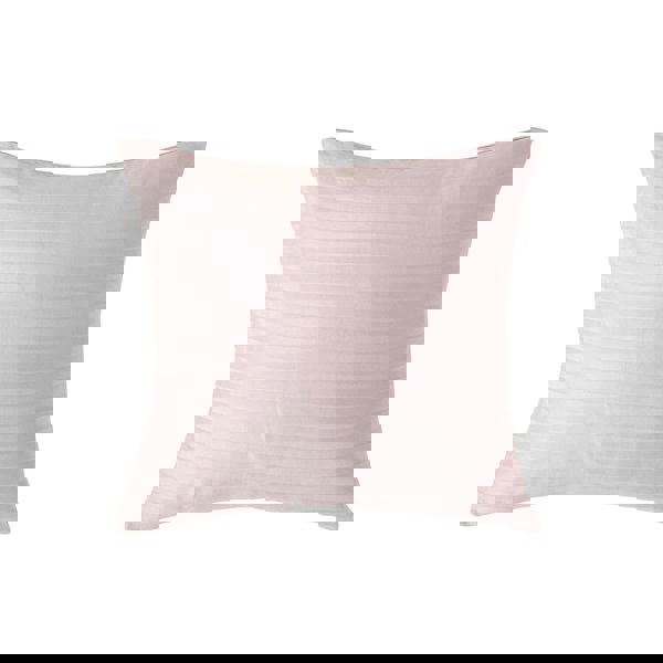 HOMESCAPES Silky 330 TC Egyptian Cotton Satin Stripe Pillowcase, European Size