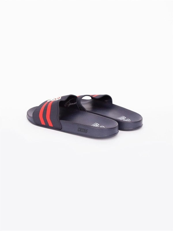 Crosshatch Hamlax Sliders Navy
