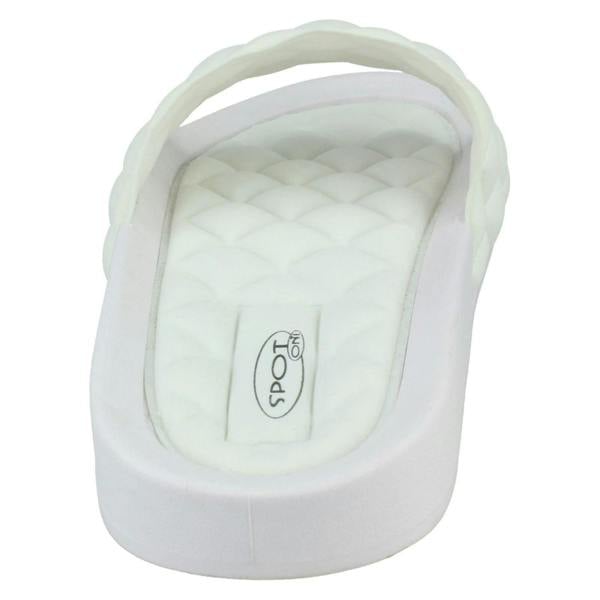 Spot On Ladies Spot On Quilted Sliders F00388