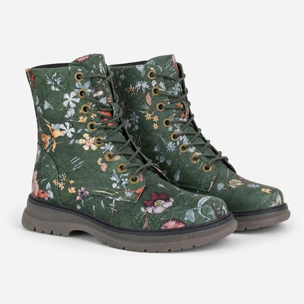 Cipriata ANNETTA Floral Ankle Boots   in  Multicoloured