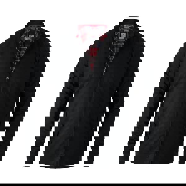 Duke Mens D555 Kent Kingsize Harrington Jacket - Black - 