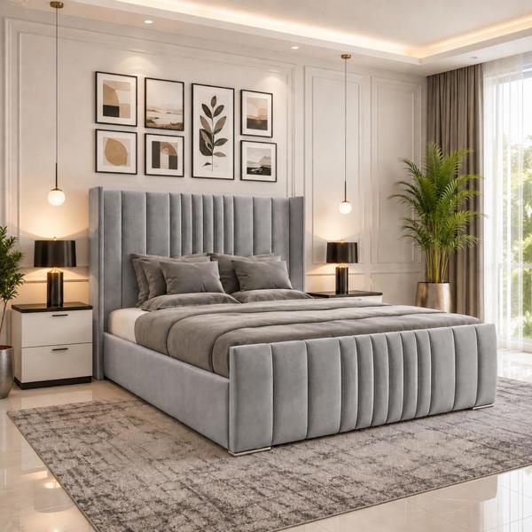 Paradise Beds Oxford Winged Divan Ottoman Bed