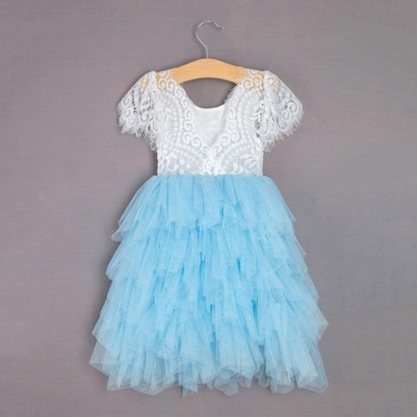 Rear of princess dress