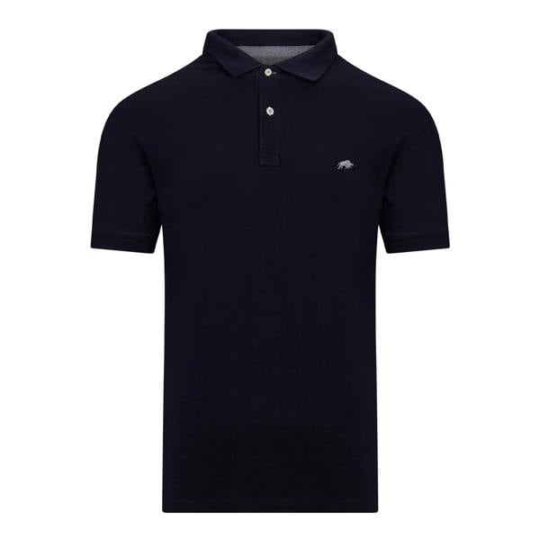 Raging Bull Mens Classic Organic Polo Shirt - Navy