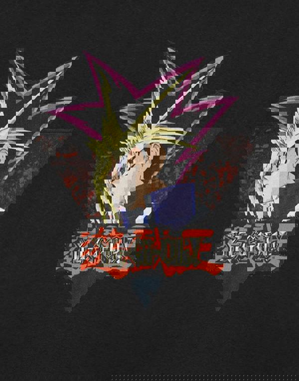 Yu Gi Oh Boys Black Yugi Short Sleeved T-Shirt