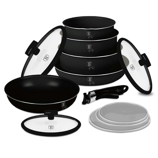 Berlinger Haus 12 pcs cookware set Berlinger Haus BH8248 Matte Black