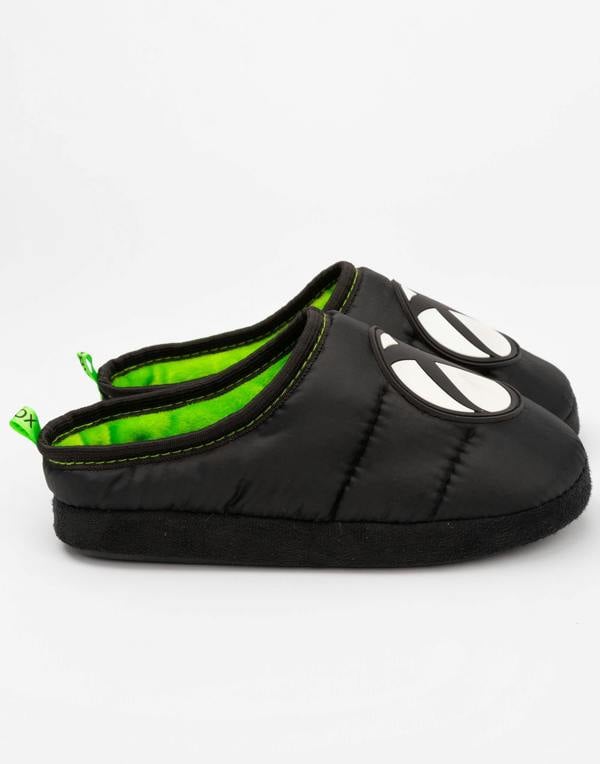 Xbox Boys Black Logo Mule Slippers