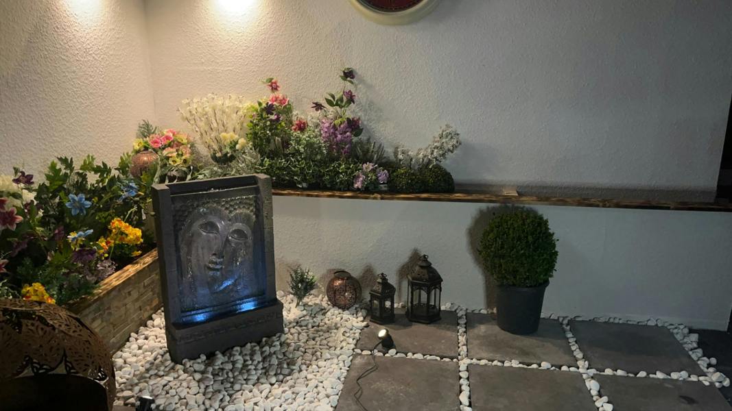 Tranquillity Water Features Buddha Wall Oriental Water Feature