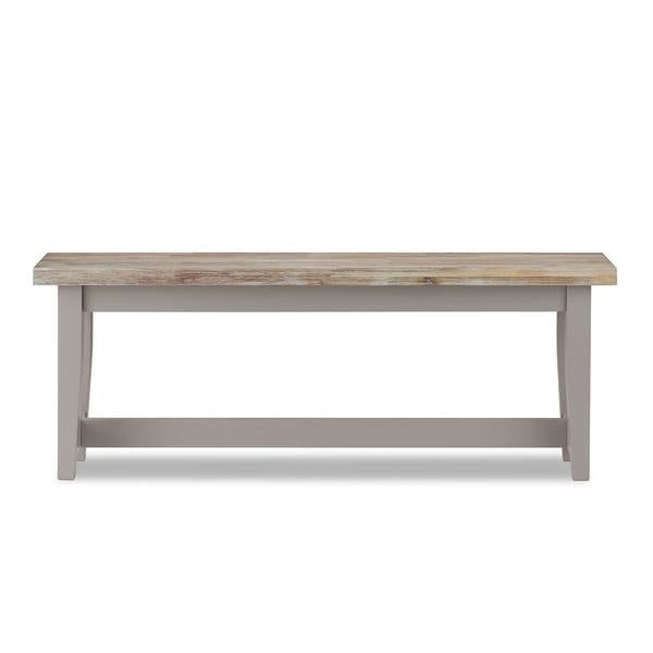 Statement Furniture Florence Bench Wooden Dining Table Seat 120cm Long