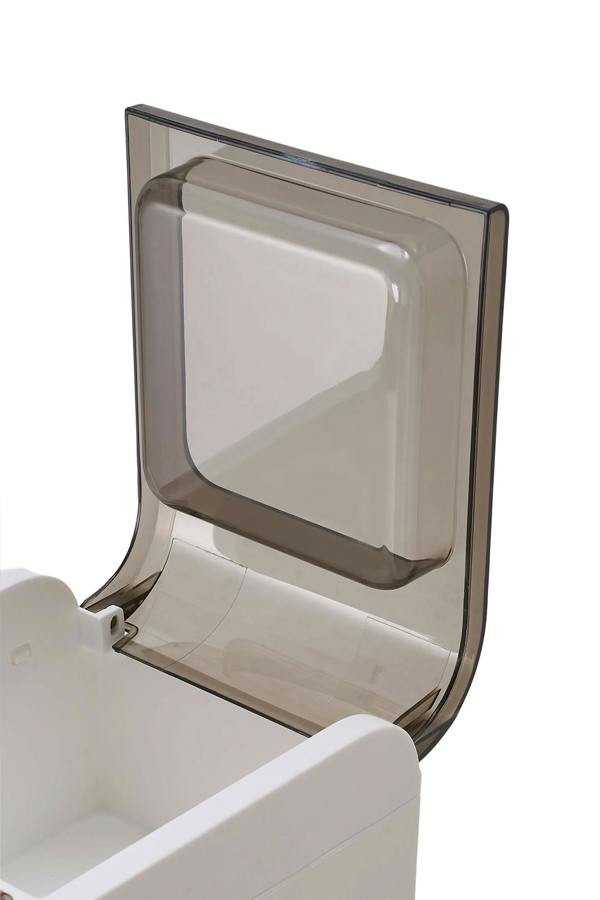 Living and Home 3-Tier Narrow Bathroom Storage Cabinet with Drawers & Wheels