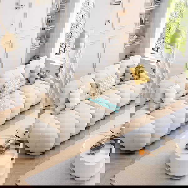 Gia Round Three Seater Sofa-Rit Concept-Rit Concept