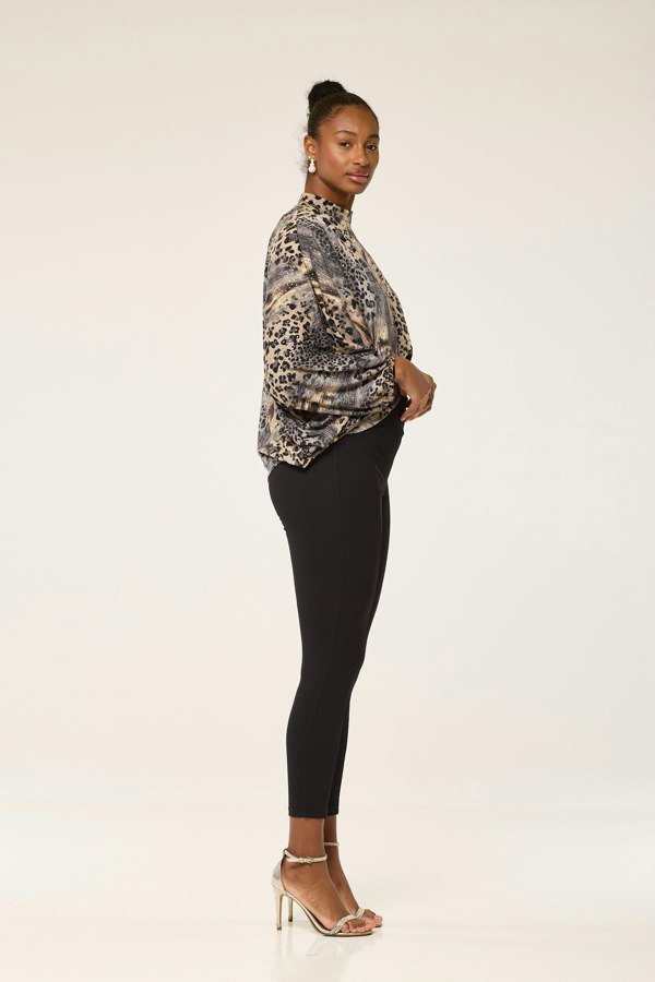 Lioness by TF Glitter Leopard Short Tunic